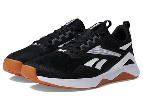 Image of Reebok Men's Nanoflex Tr 2.0 Cross Trainer, Black/White/Gum, 10