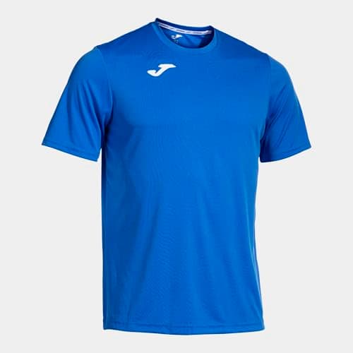 Image of Joma Men's Sports T-Shirt, 6XS - 3XL - Short Sleeve, Lightweight and Breathable, Ideal for Running and Gym - Combi Royal