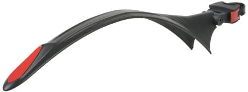 Image of Polisport 8622300001 - Michigan Rear Mudguard for 28” Trekking and Road Bikes, Quick Mounting & Release System, Fits Seatposts Ø24-36mm, 1-Point Adjustable, Lightweight and 100% Recyclable, Black