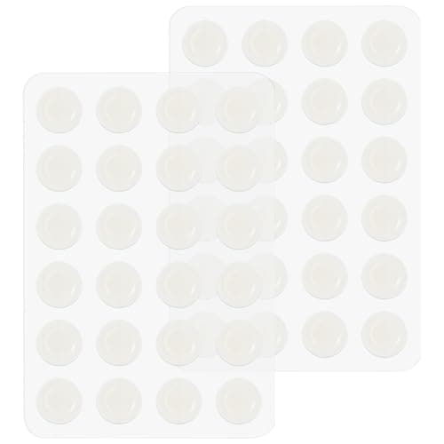 Image of AOOWU Pimple Patches, 48 Pieces Acne Patches, Hydrocolloid Invisible Acne Patch Bulk, Spot Patches for Face, Pimple Stickers, Acne Stickers, Spot Patches, Blemish Stickers Spot Dots for All Skin Types