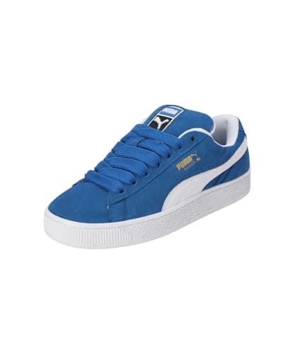 Image of PUMA Mens Suede XL Trainers Royal Blue/White 10 UK