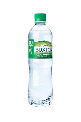 Image of Buxton Natural Sparkling Mineral Water 500ml Plastic Bottle Ref A01520 - Pack24