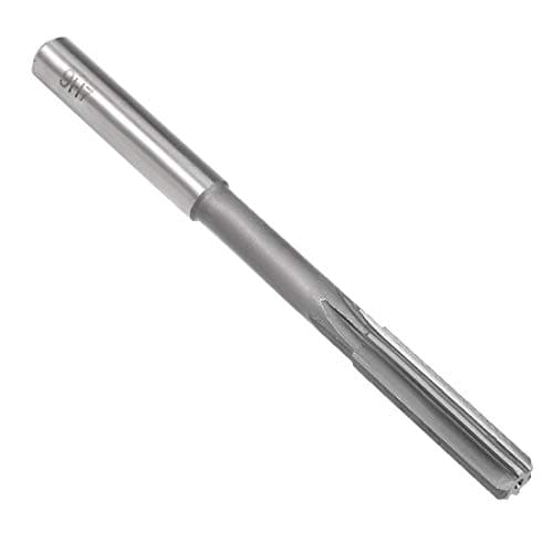 Image of sourcing map Chucking Reamer 9mm, H7 HSS Lathe Machine Reamer 6 Straight Flutes, Round Shank Milling Cutting Tool, Metric Reaming Drill Bit for Stainless Steel Metal Hole