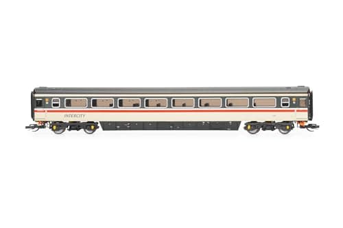 Image of Hornby TT:120 Coach Car - TT4027C BR Intercity, Mk3 Tourist Standard Open, 42196 - Era 8 Train Toy, 00 Gauge Carriage for Train Set, Rolling Stock Models for Adults - 1:76 Scale Model Gift