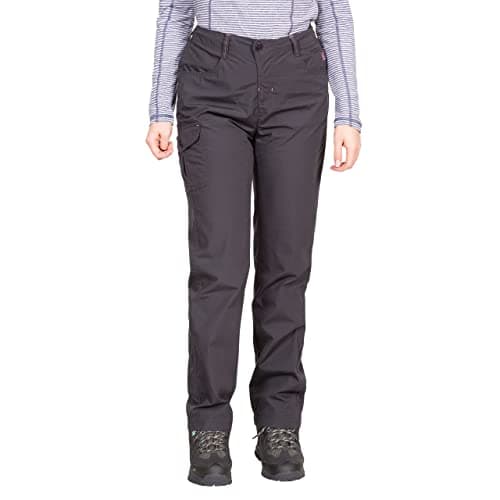 Image of Trespass Womens Cargo Trousers Walking Pants Water Repellent 4 Pockets Rambler