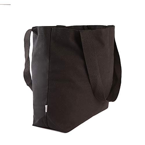 Image of Augbunny Durable 100% Cotton 12oz Canvas Heavy Duty Extra Large Grocery Bag Beach Tote Shopping Bag Multi Purpose Tote.