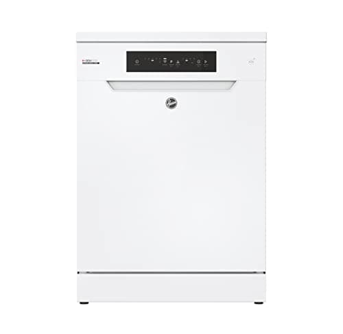 Image of Hoover H-DISH 300 Freestanding Dishwasher, 13 Place Settings, Class C, Wi-Fi & Bluetooth, Maxi Tub, Rapid Wash & Start Delay, White, 60x60x85 cm - HF 3C7L0W-80