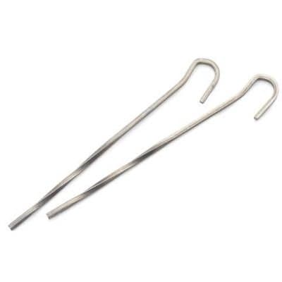 Image of Gelert Pack of 10 x 7" Tent/Awning Steel Skewer Pegs