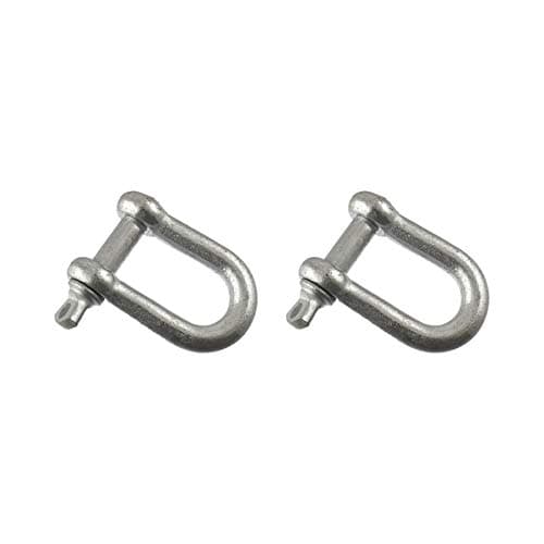 Image of 10mm Galvanised Dee Shackle Pack of 2 Chandlery DK03
