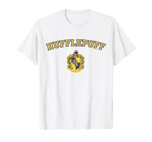 Image of Harry Potter Varsity Hufflepuff Crest T-Shirt