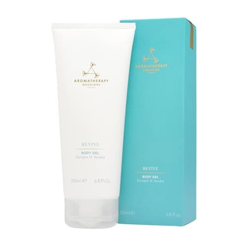 Image of Aromatherapy Associates Revive Body Gel 200ml - Refresh Body and Mind, Grapefruit, Rosemary & Juniper Essential oils, Even Out Skin Tone and Texture, Detoxification, Soft & Supple Skin Lotion