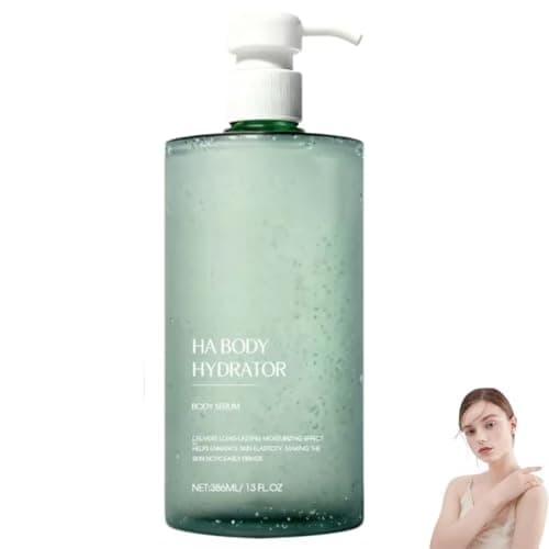 Image of HA Body Hydrator Hyaluronic Acid Body Serum, 386 ml Hyaluronic Acid Formula, Fast-Absorbing Body Care for Deep Hydration & Smooth Skin, Firming and Elasticity Boost,Lightweight Non-Greasy For Dry Skin