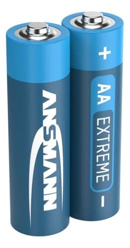 Image of Ansmann 5021003 AA Batteries [Pack of 2] Long Lasting High Capacity Disposable AA Type 1.5V Extreme Lithium Battery