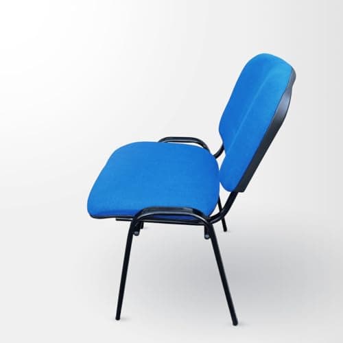 Image of Stack-able Blue Chair Reception Cafe Canteen Office Classroom Lecture Exam Meeting stack able chair