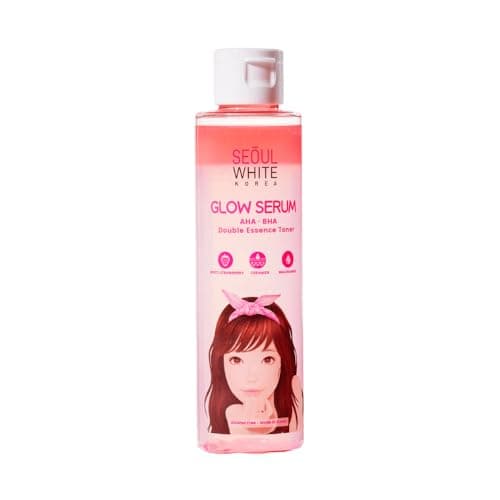 Image of Seoul White Korea Glow Serum Double Essence Skin Lightening Face Toner - 150ml AHA - BHA