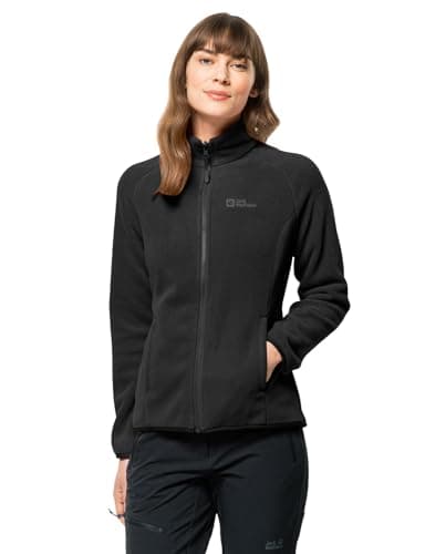 Image of Jack Wolfskin Womens Moonrise Fz W Fleece, Black, XXL EU