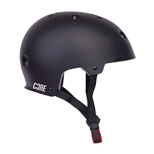 Image of CORE Protection Action Sports Helmet Skate/BMX/Bike/MTB/Roller Derby/Scooter - Black, XS/S