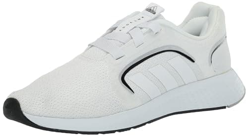 Image of adidas Women's Edge Lux 5 Running Shoe, White/White/Black, 8 UK