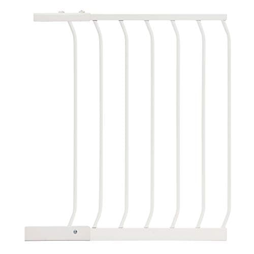 Image of Dreambaby Chelsea Gate 54cm Wide Extension - Safety Gate Extender Kit - Fits Chelsea Gates with Standard Height of 75cm - for Pressure Mounted Child Security Gates - White