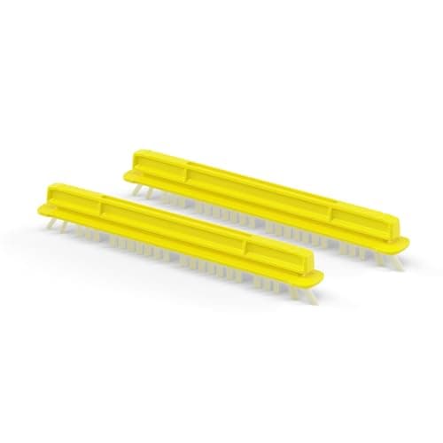 Image of Kärcher brush strips set for the XXL crevice brush, durable bristles, easy to replace, convenient cleaning of crevices and cracks, original accessory for Kärcher steam cleaners