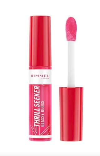 Image of Rimmel Thrill Seeker Glassy Lip Gloss Fuchsia Punch 450 10Ml
