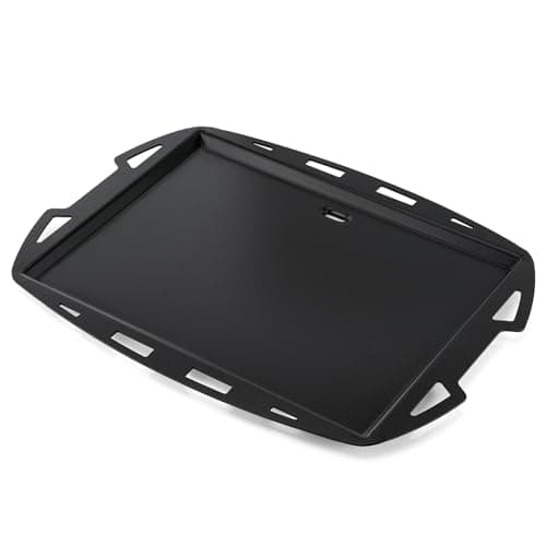 Image of onlyfire Griddle Plancha for Weber Q200/Q2000 Series Grills, Nonstick Ceramic Coating Full-Size Griddle Insert for Weber Q200 Q220 Q2000 Q2200 Gas Grills