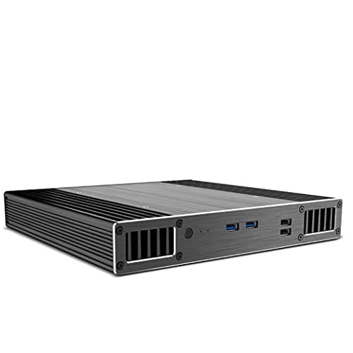 Image of Akasa Plato TN | Designed for Intel® 11th Generation NUC (Tiger Canyon) | Low Profile PC Aluminium Case | Fanless CPU Cooling | Support 2.5" SATA HDD/SSD and VESA mounting | A-NUC65-M1B