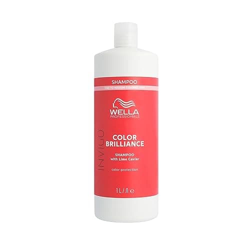 Image of Wella Professionals Invigo Color Brilliance Color Protection Shampoo - Keeps Hair Colour Vibrant and Protected - Hair Care for Fine and Medium Hair 1l