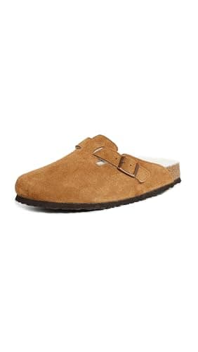 Image of Birkenstock Boston Shearling Mink Clogs 36 (US Women's 5-5.5)