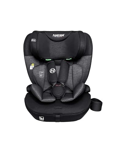 Image of Nania Torino Baby car seat 76-150 cm, Group 1/2/3 from 9 to 36 kg, 15 Months to 12 Years, Adjustable headrest with 12 Settings, Side Protection,Removable and Washable Cover - Cup Holder