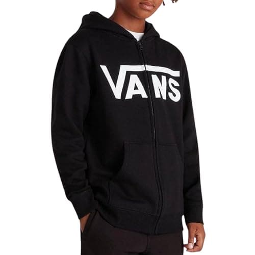 Image of Vans Classic II Full Zip Hoody Junior Black/White