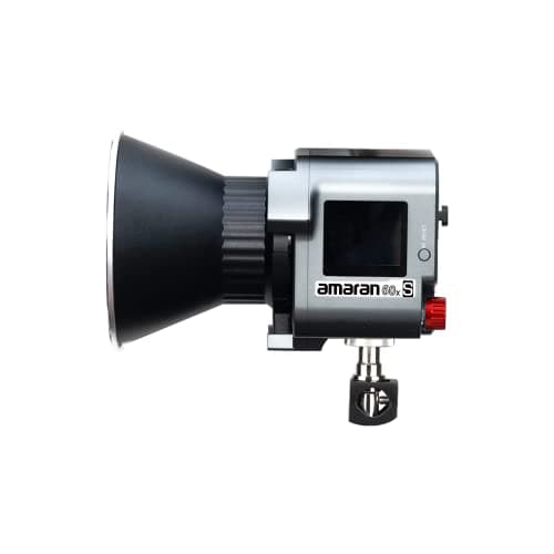 Image of Amaran 60x S - Continuous Monolight for Photographer, Studio - LED Point Source, 65W 2,700-6,500K Bi-Colour Video Light, Supports Battery Power, App Control, Bluetooth 5.0 Mesh, Bowens Mount