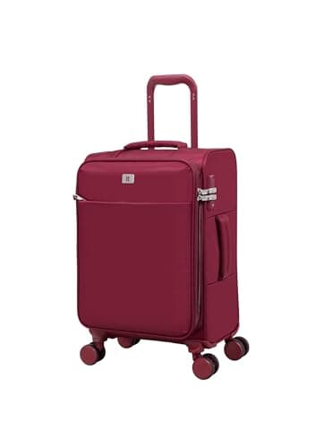 Image of It Luggage Lustrous Luxe Softside 8 Swivel Wheels 22-inch, French Port, S, Lustrous Luxe Softside 8 Swivel Wheels 56cm