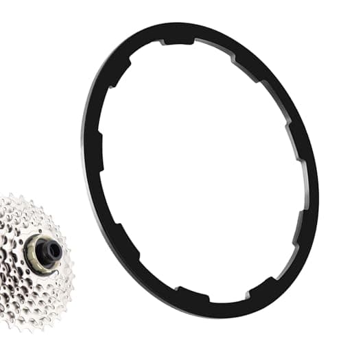 Image of Bicycle Cassette Spacer Set - Cassette Flywheel Washer For Hub Alignment | Multi-Size Spacers 1mm To 2.35mm For Precision Fit, Bike Cassettes, Flywheel Hub, And Drivetrains