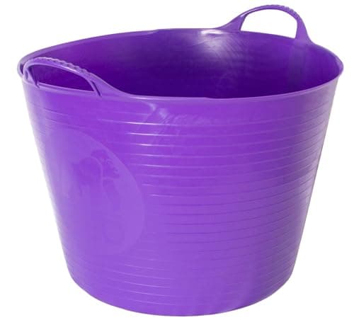 Image of Red Gorilla - Tubtrug Flexible Multipurpose Tub Large Purple 38 Ltr