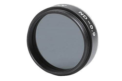 Image of Celestron 94105 Neutral Density Moon Filter - Compatible with 1.25" Eyepieces and Suitable for Lunar, Venus & Double Star Observation, Black