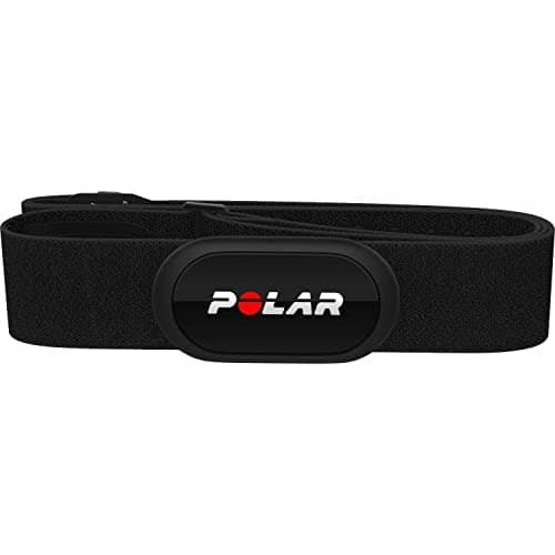 Image of Polar H10 Heart Rate Sensor – Black – ANT+ & Bluetooth, ECG/EKG Accuracy, HRV Tracking, Waterproof, Machine-Washable Strap, Comfortable Fit, Replaceable Battery, Sports & Gym Compatible XS-S 62-74cm