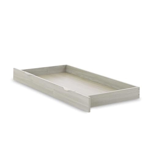 Image of Obaby Nika 140 x 70cm Cot Bed Underdrawer – Grey Wash, Spacious Underbed Storage Drawer