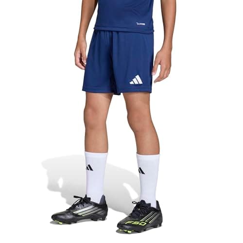 Image of adidas Unisex Kids Entrada26 Shorts Kids, Team Navy Blue 2/White, 5-6 Years