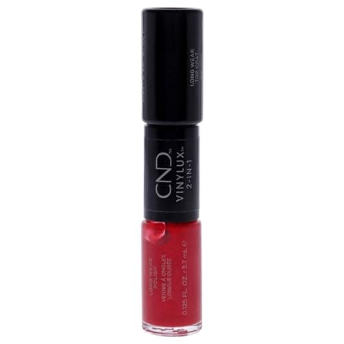 Image of CND Vinylux 2IN1VLX131 2-in-1 Wildfire Classic Red 2 x 3.7 ml