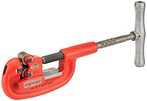 Image of RIDGID 32820 Model 2-A Heavy-Duty Pipe Cutter, 1/8-inch to 2-inch Steel Pipe Cutter,Red