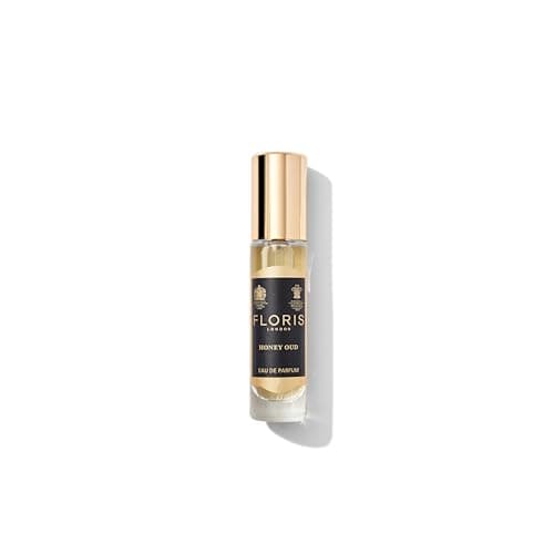 Image of Floris London Honey Oud Eau de Parfum (10ml) | Bold & Warm Honey Fragrance | Subtly Enhanced with Rich Rose & Classic Vanilla | Unisex Scent is Suitable for Both Men & Women | Ideal for Everyday Wear