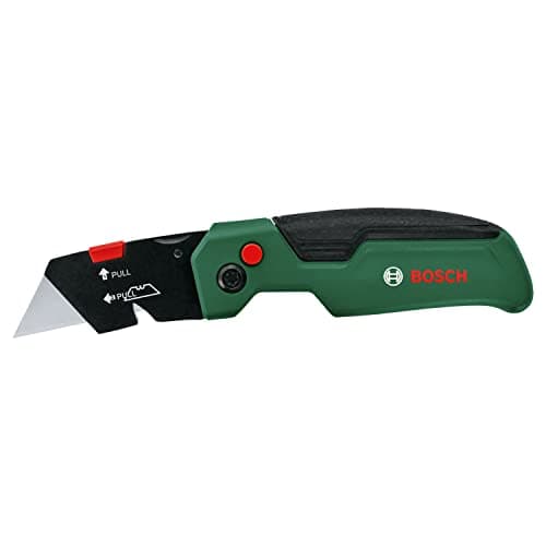 Image of Bosch Snap Off Blades 18mm, 10-Piece (Accessories for Snap Off Knife/Cutter Knife; SK5 Steel; 18 mm Blade Size; 7 Snap Off Parts; Storage Case)