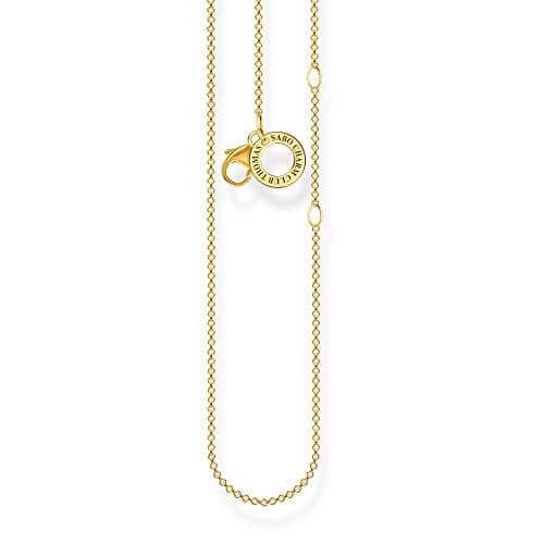Image of Thomas Sabo Charm necklace gold 925 Sterling Silver, 18k Yellow Gold Plating