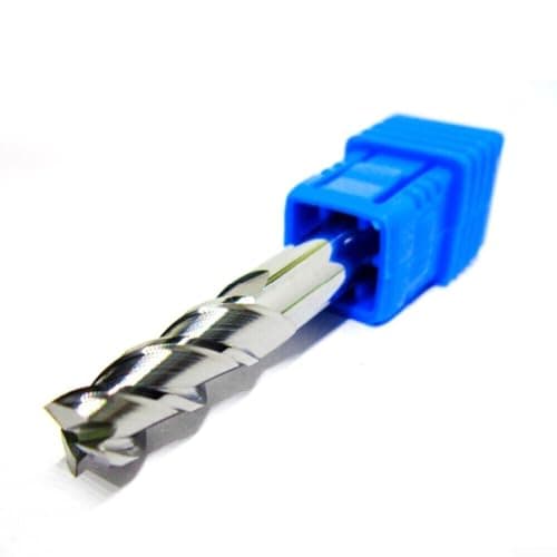 Image of CNC Milling 3 Flute Carbide End Mill 6mm Diameter HRC45 for For aluminum, Steel, and Iron Applications