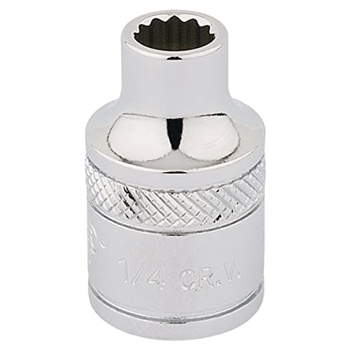 Image of Draper 49015 Square Drive Hi-Torq 12 Points Socket 3/8" Length, Blue
