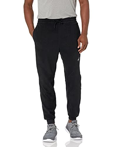 Image of Reebok Men's Standard Workout Ready Fleece Pant, Black, X-Large