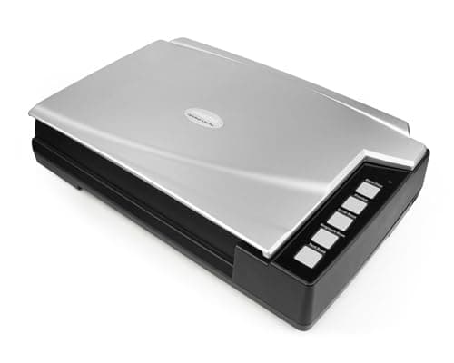 Image of Plustek A300 Plus 600 x 600 DPI Flatbed Scanner Black, Silver - Scanners (304.8 x 431.8 mm, 600 x 600 DPI, 48 bit, 24 bit, 16 bit, 8 bit)