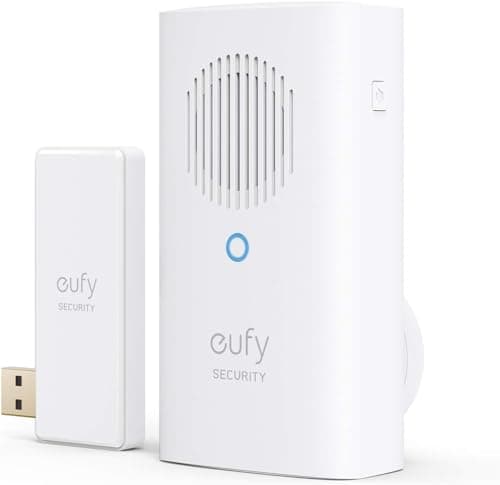 Image of eufy Security Video Doorbell Chime, Add-on Chime for S220/S330, Requires eufy HomeBase 2 or HomeBase 3, Simultaneous Ringtone, Adjustable Volume