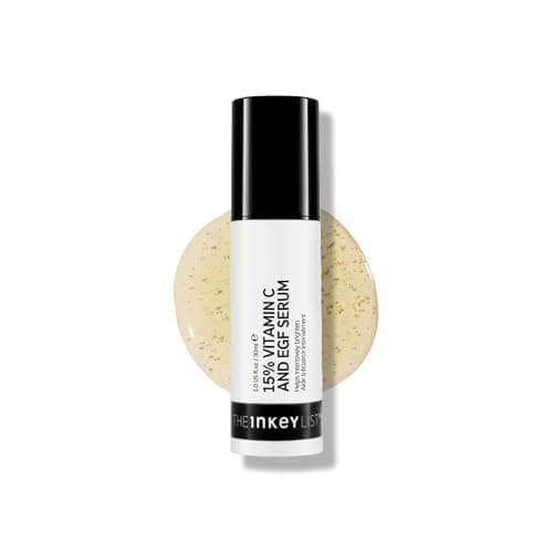 Image of The INKEY List 15% Vitamin C and EGF Serum Helps to Intensively Brighten All Skin Types 30ml